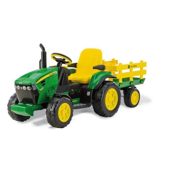 Peg Perego John Deere Ground Force s prikolico