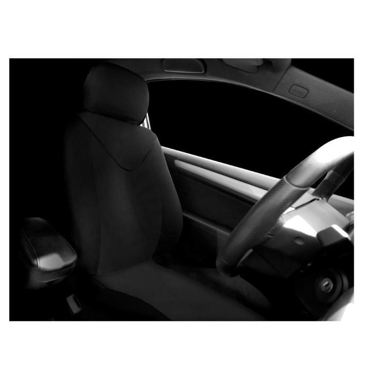 Univerzalna prevleka za avtomobilski sedež Car+, prednja, črna_1