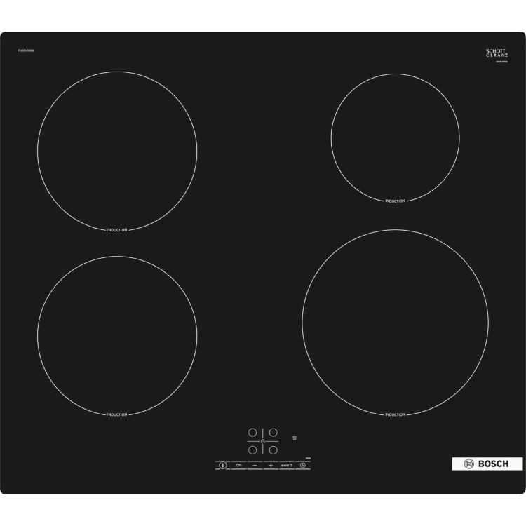 Indukcijska kuhalna plošča Bosch PUE61RBB6E, 60 cm