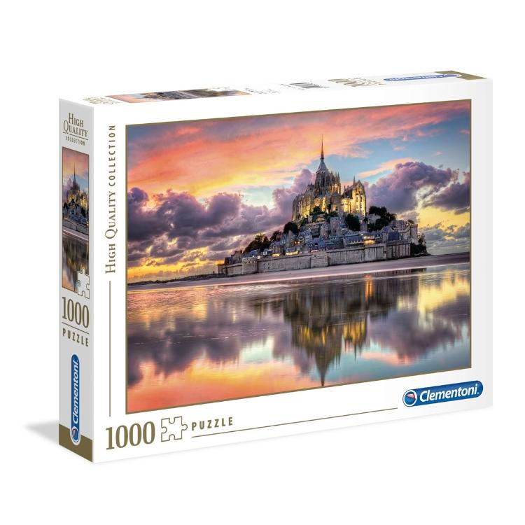 Sestavljanka Clementoni High Quality Collection- Mont Saint - Michel 39367, 1000 kosov