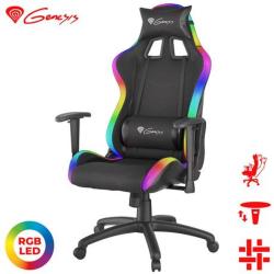 Gaming stol Genesis Trit 500 RGB LED, ergonomski, nastavljiv