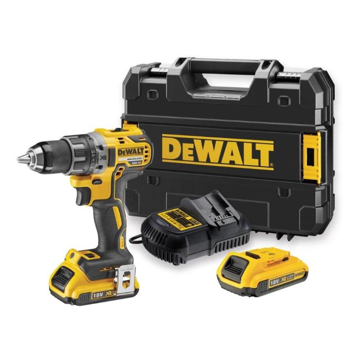 Akumulatorski udarni vrtalnik DeWalt DCD791D2, 18 V, 2 Ah