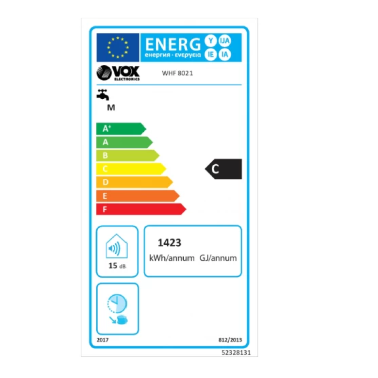 Bojler VOX WHF 8021, grelnik vode_1