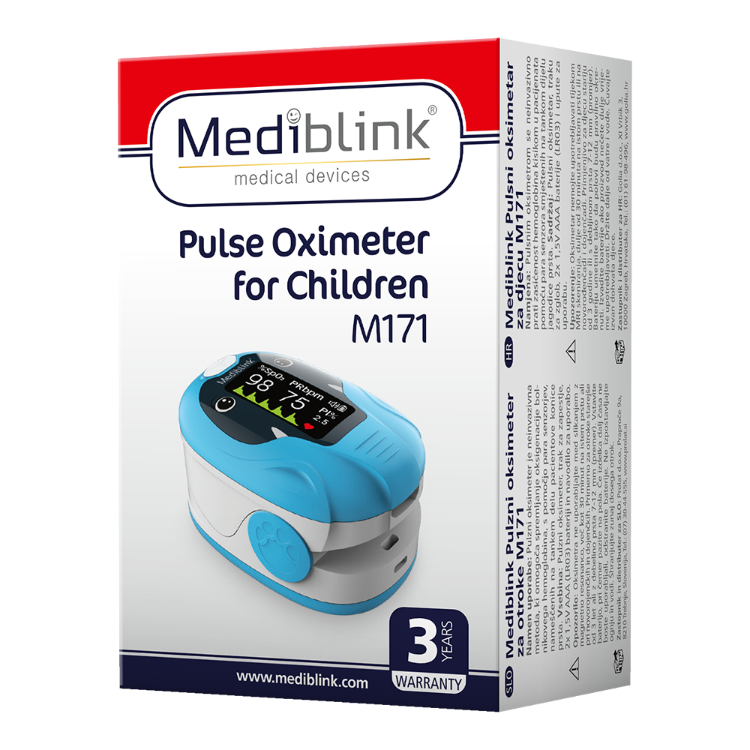 Pulzni oksimeter za otroke Mediblink M171
