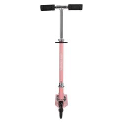 Roza otroški skiro s črnim krmilom, pogled od spredaj