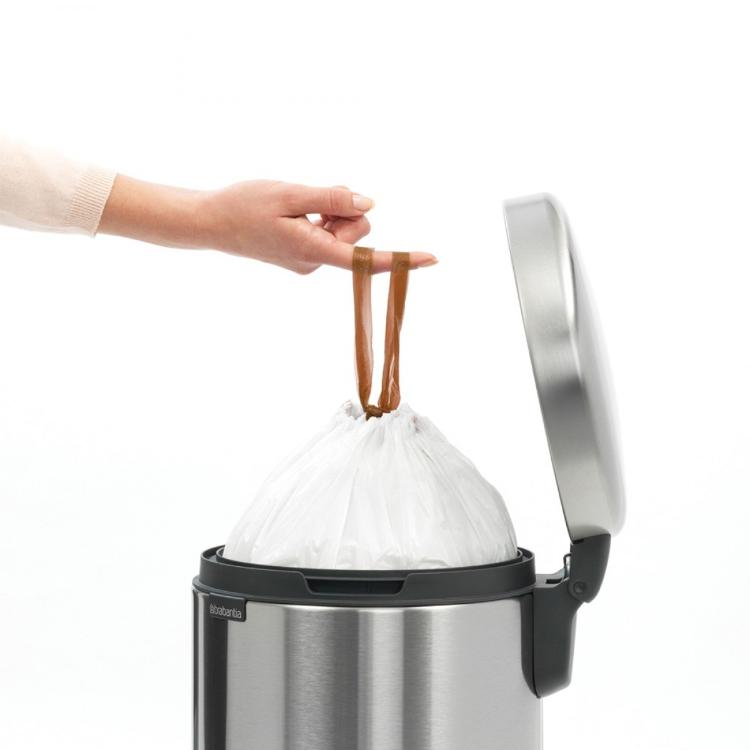 Koš za smeti Brabantia, 12 L, kovinski