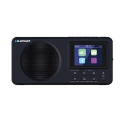Prenosni radio Blaupunkt DR6BK z zaslonom, DAB+/FM, Bluetooth, kompakten dizajn s sprednjim zvočnikom