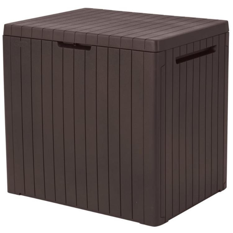 Škatla za shranjevanje Keter City storage box 113 l, rjava