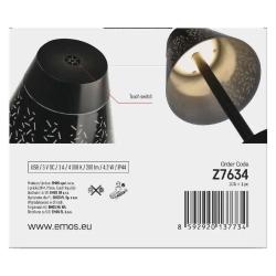 Namizna LED svetilka GRACE, polnilna