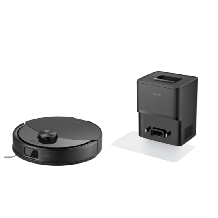 Robotski sesalnik Roborock Q10 VF+, s samopraznilno postajo, črn