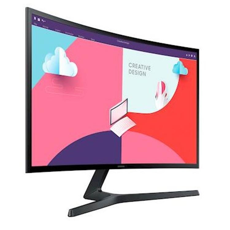 Monitor Samsung S27C366EAU, 27", VA, ukrivljen, 16:9, 1920 x 1080, HDMI, VGA