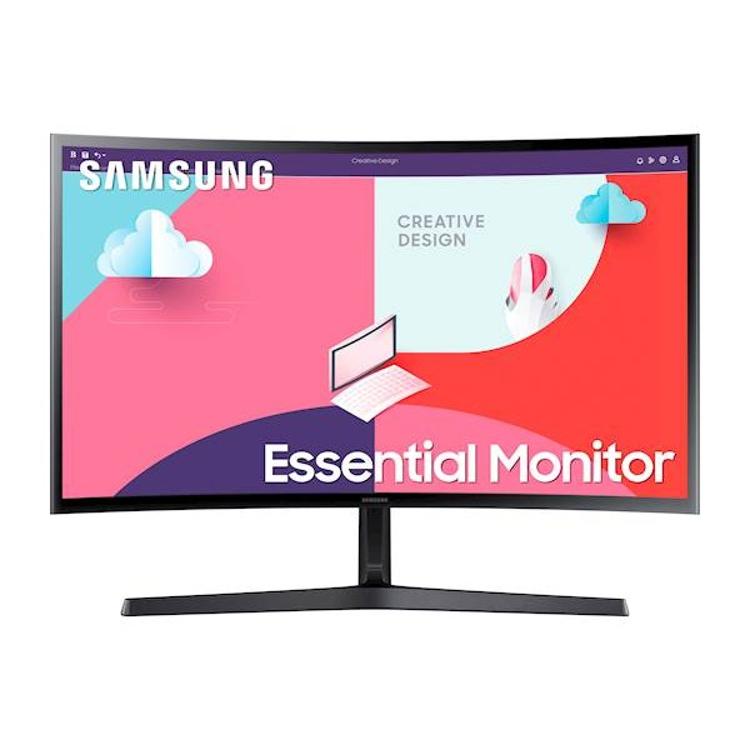 Monitor Samsung S27C366EAU, 27", VA, ukrivljen, 16:9, 1920 x 1080, HDMI, VGA