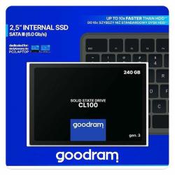 Notranji SSD disk Goodram 240GB, CL100, SSDPR-CL100-240-G3