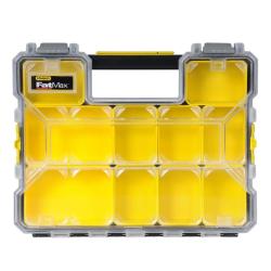 Stanley FatMax organizator za orodje z več predelki in prozornim pokrovom