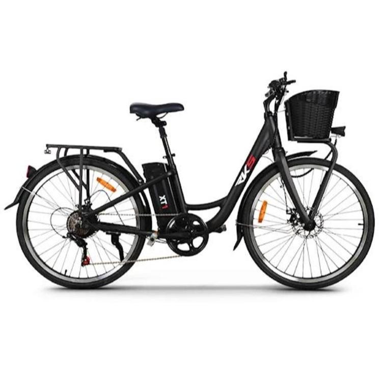Električno mestno kolo RKS XT-1, črn