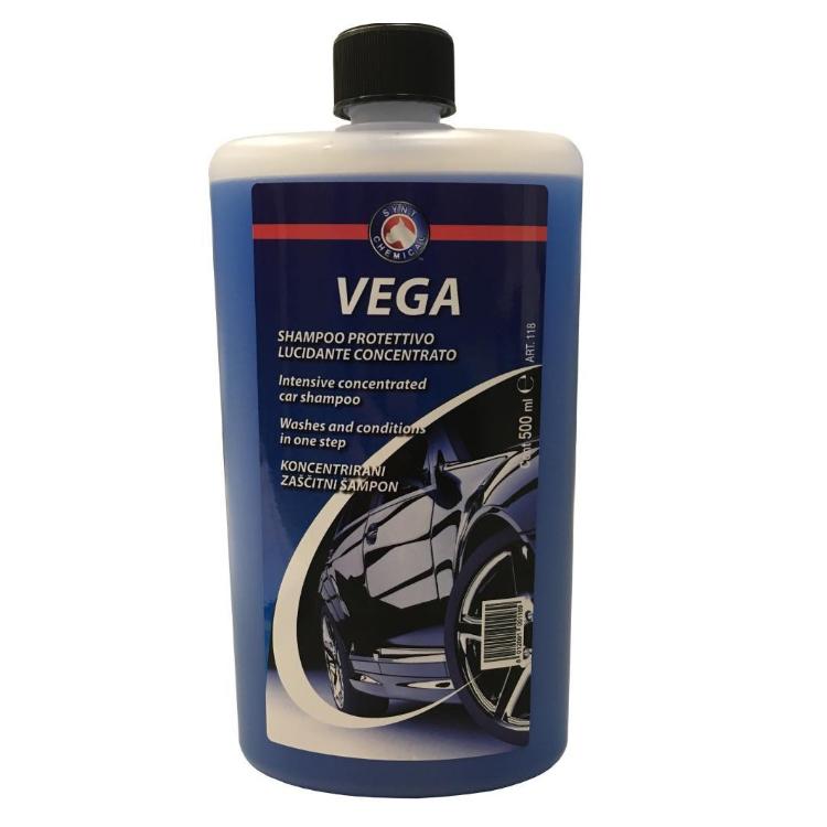 Avtošampon Vega, intenzivni koncentrirani šampon za avtomobile, 500 ml