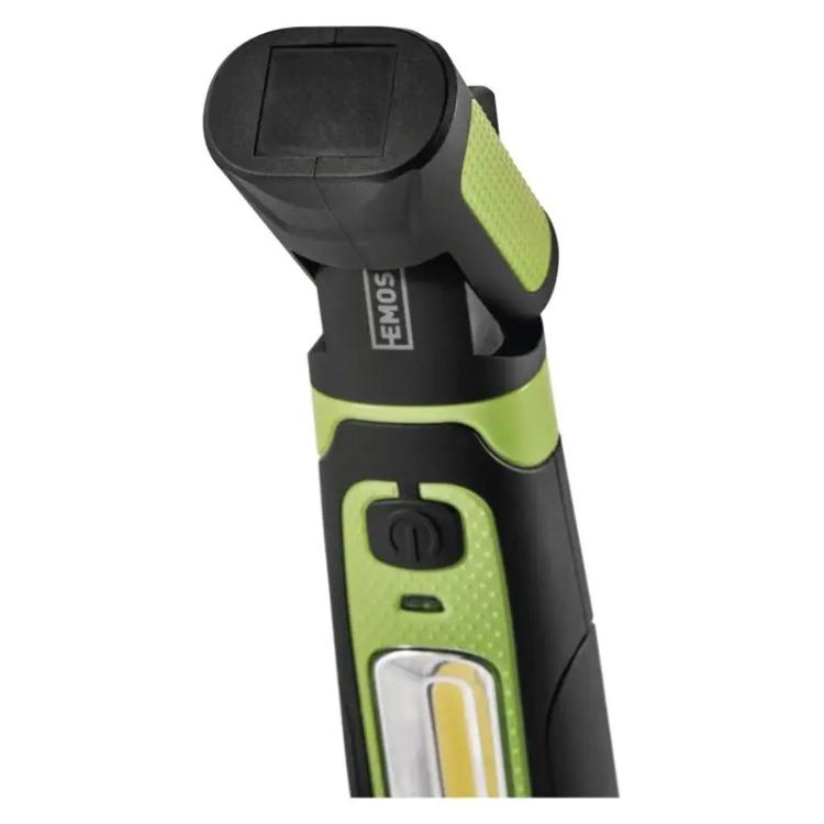 Polnilna LED delovna svetilka Emos 3 W COB+1 W CREE, 470 lm