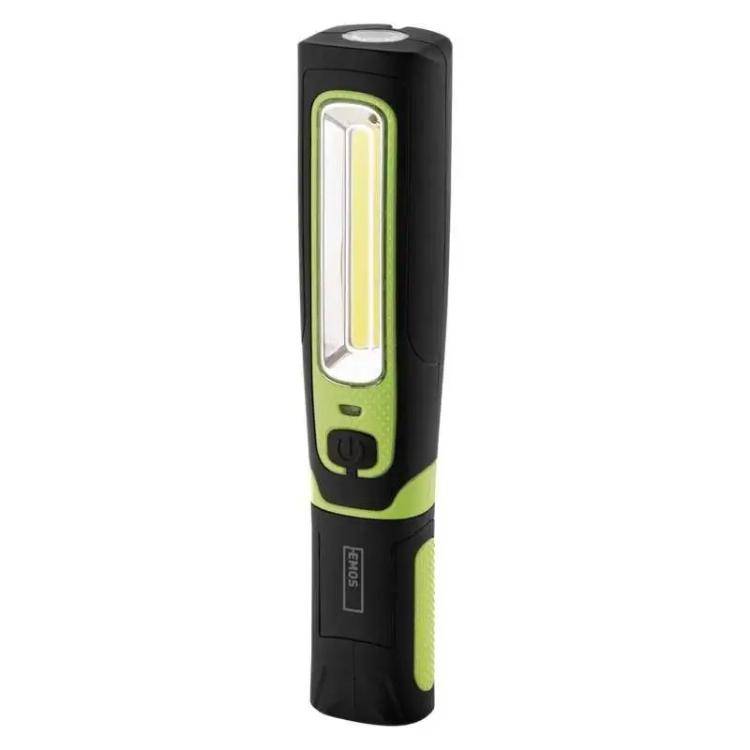 Polnilna LED delovna svetilka Emos 3 W COB+1 W CREE, 470 lm