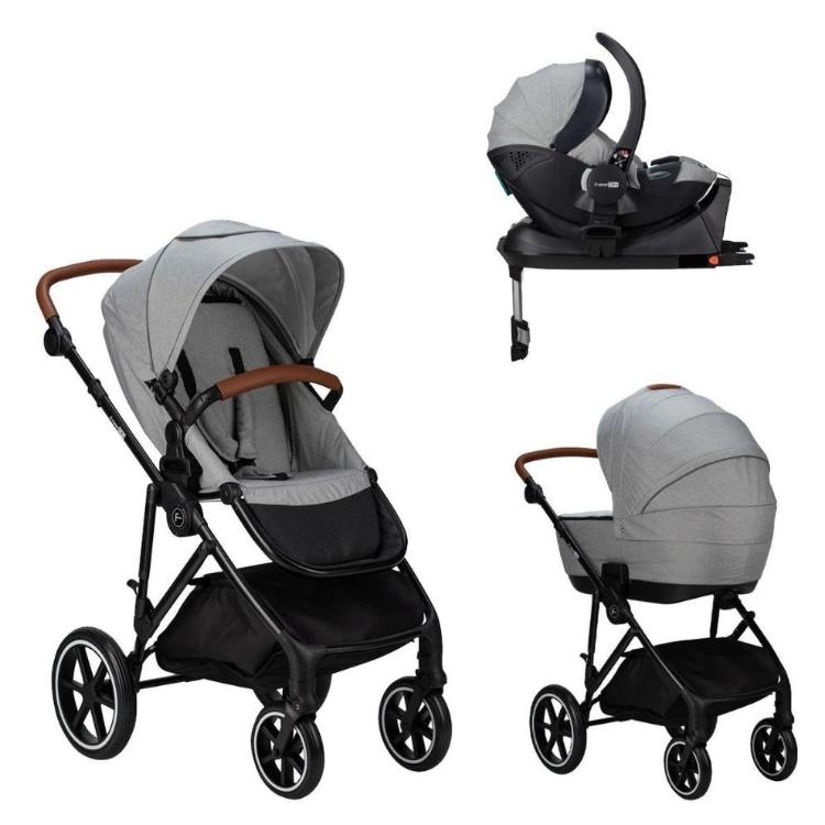 Voziček FreeON 4v1 Zen Deluxe, light grey