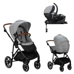 Voziček FreeON 4v1 Zen Deluxe, light grey