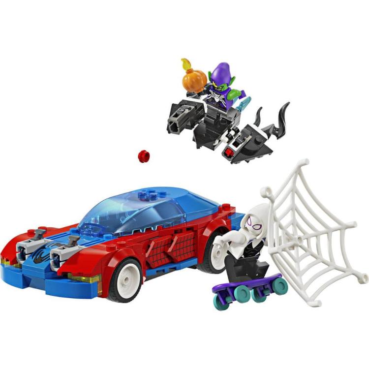 Lego Super Heroes Spider-Manov dirkalnik in Venomiziran Green Goblin - 76279