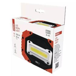 Ročna LED delovna svetilka Emos P4113 COB LED, 700 lm, 4× AA