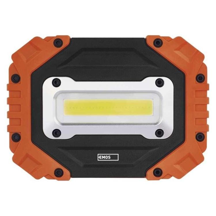 Ročna LED delovna svetilka Emos P4113 COB LED, 700 lm, 4× AA