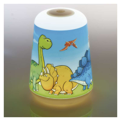 Otroška nočna LED lučka s svetilko Emos Dino, 3× AAA