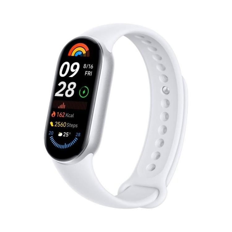 Pametna zapestnica Xiaomi Smart Band 9, srebrna