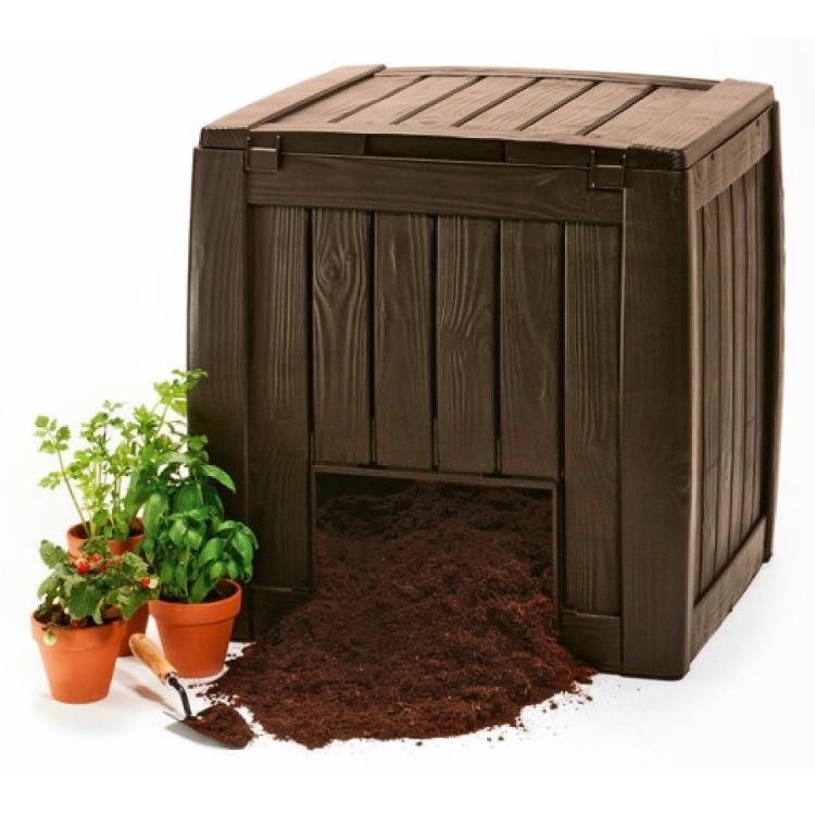 Kompostnik Keter Deco Composter-340 l, rjav_1