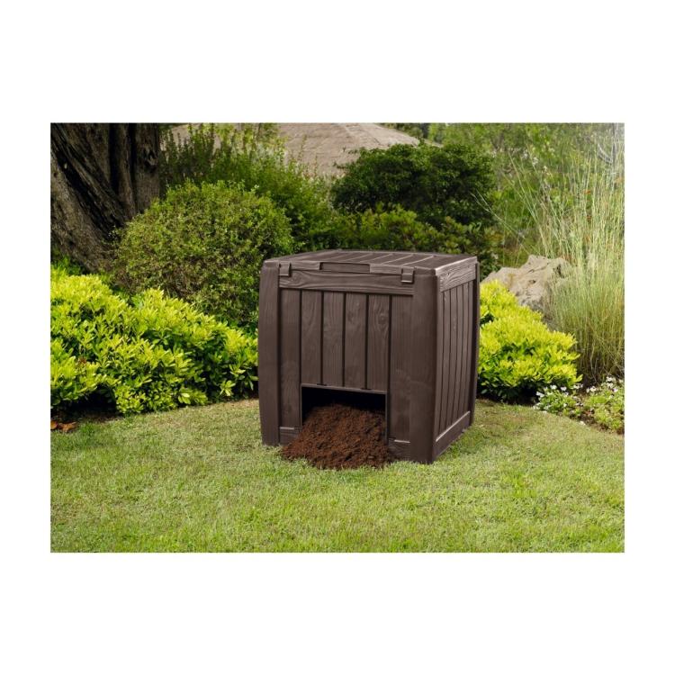 Kompostnik Keter Deco Composter-340 l, rjav_2