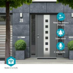 Pametna solarna kamera NEDIS WIFICBO50WT FHD IP65