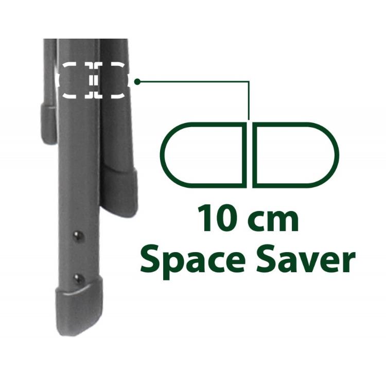 Stol za kampiranje Brunner ARAVEL 3D, črn