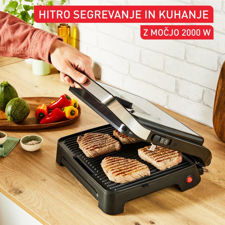Opekač sendvičev Tefal Inicio Grill Adjust GC272D10