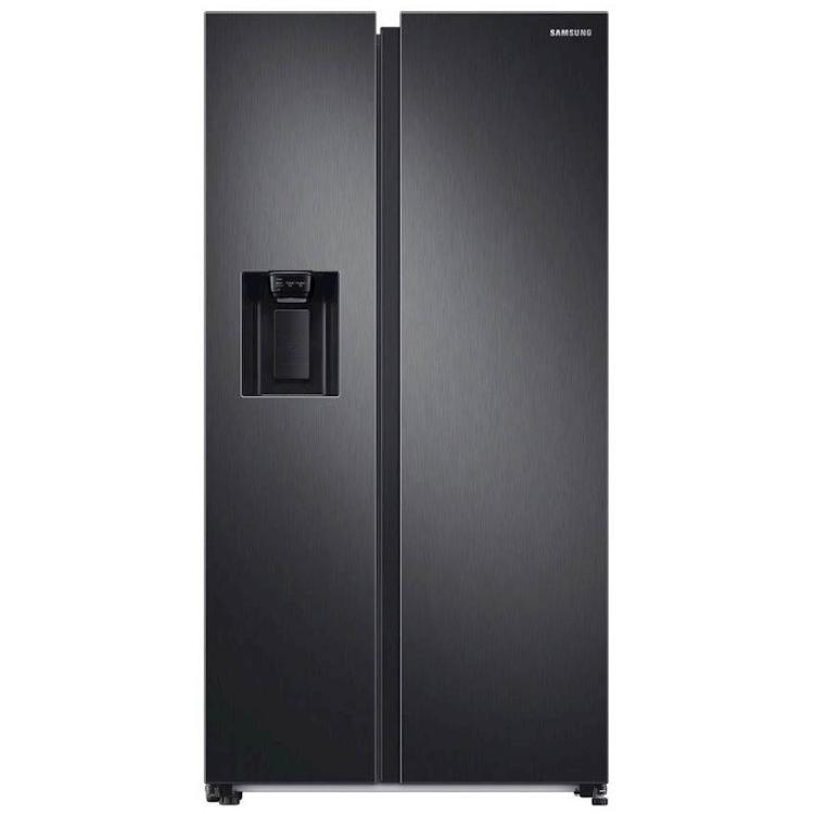 Ameriški hladilnik Samsung RS68A8840B1/EF z ledomatom, črn