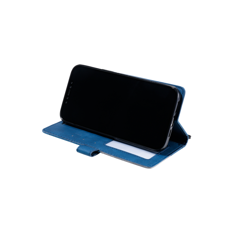 Preklopna torbica (WLGO-Lines) za Xiaomi 14T, modra
