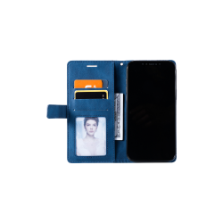 Preklopna torbica (WLGO-Lines) za Xiaomi 14T, modra