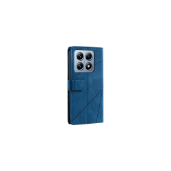 Preklopna torbica (WLGO-Lines) za Xiaomi 14T, modra