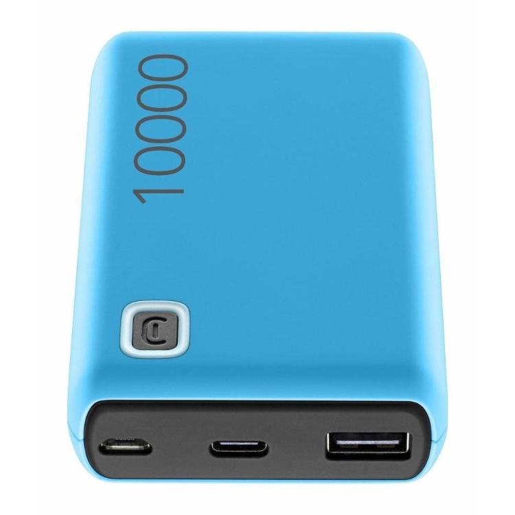 Prenosna baterija CellularLine Essence, 10000 mAh, modra
