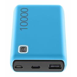 Prenosna baterija CellularLine Essence, 10000 mAh, modra