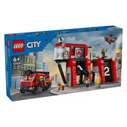Lego City Gasilska postaja z gasilskim vozilom - 60414