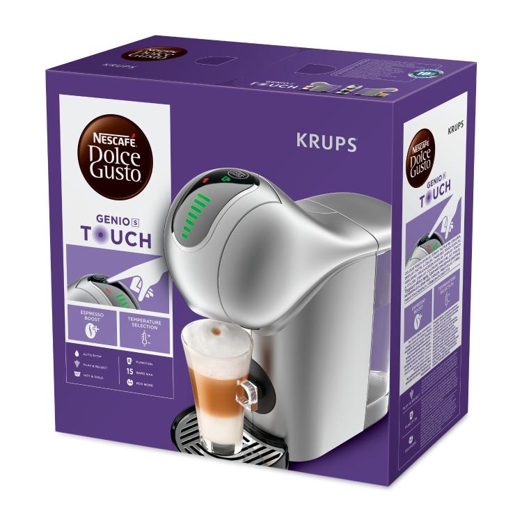 Kavni aparat Nescafé Dolce Gusto Genio T touch silver ee KP 440E10