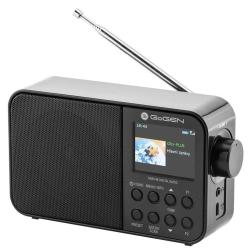 Gogen GOGDAB500BTC radio, DAB+ DAB 500 BT, črn_1