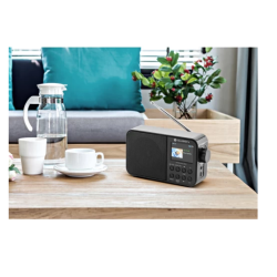 Gogen GOGDAB500BTC radio, DAB+ DAB 500 BT, črn_2