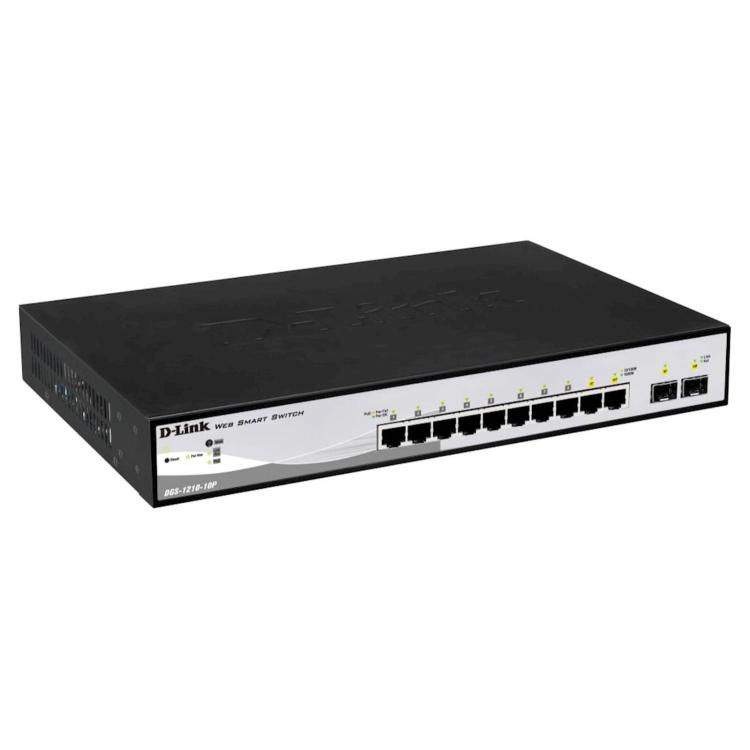 Mrežno stikalo D-link DGS-1210-10P