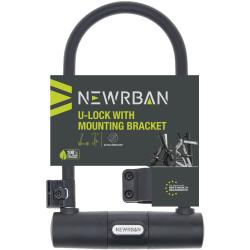 Ključavnica za kolo/skiro Newrban Newmlockuk, črna