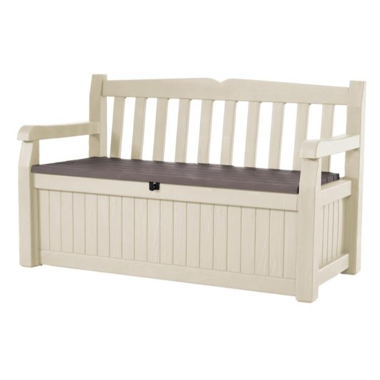 Zaboj za blazine/orodje Keter Eden Garden Bench, 265 l