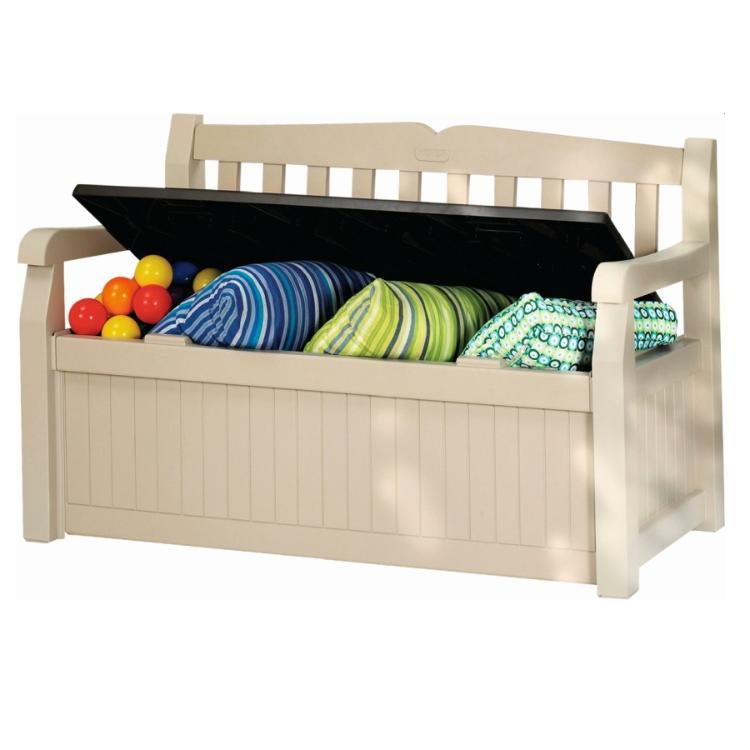 Zaboj za blazine/orodje Keter Eden Garden Bench, 265 l