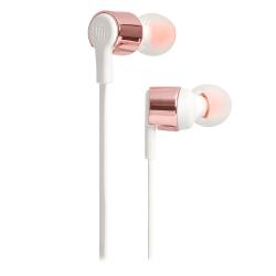 Slušalke JBL T210, žične stereo, mikrofon, belo-zlate (rose gold)_3