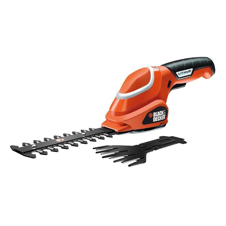 Akumulatorske škarje za grmičevje in travo Black+Decker GSL700_1